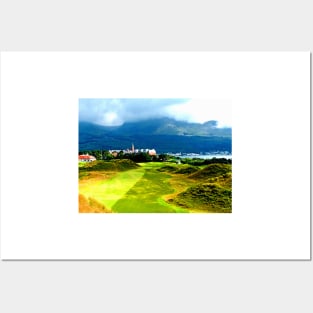 9th Hole at Royal County Down Posters and Art